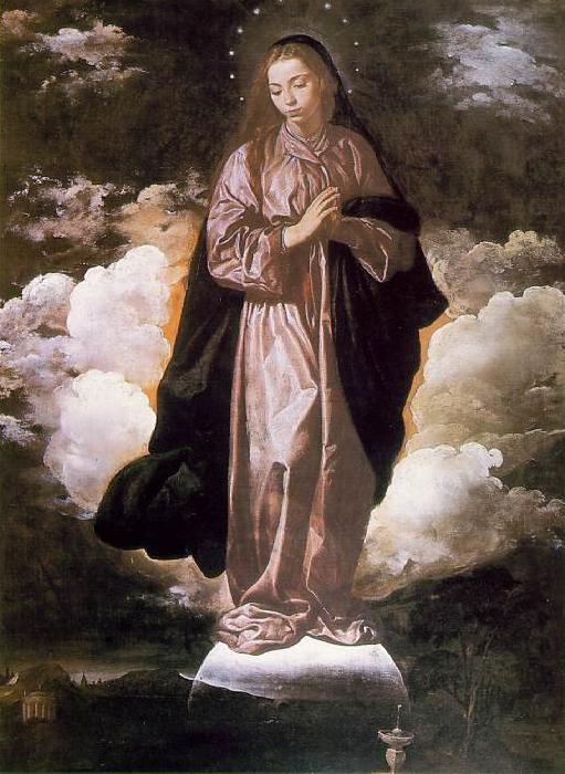 VELAZQUEZ, Diego Rodriguez de Silva y The Immaculate Conception set china oil painting image